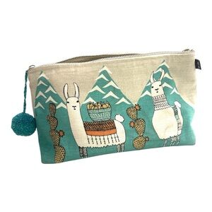 Danica Studio Llamarama Large Cosmetic Bag